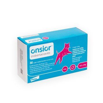 Онсіор 6 мг, (Onsior 6 mg) протизапальний нестероїдний препарат для котів, 6 таблеток 00065 фото