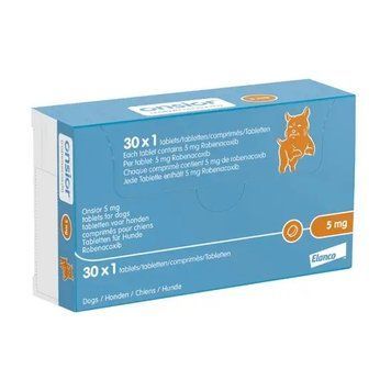Онсіор 5 мг, (Onsior 5 mg) протизапальний нестероїдний препарат для собак, 6 таблеток 00066 фото