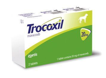 Трококсил 20 мг, (Trocoxil 20 mg) протизапальний нестероїдний препарат для собак, 2 таблетки 00072 фото