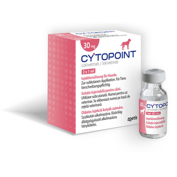 Цитопоінт 30 мг, (Cytopoint 30 mg) препарат для лікування атопічних і алергічних дерматитів 00052 фото