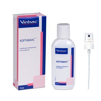 Кортаванс&trade;&nbsp; спрей 76 мл (Сortavance 76 ml) для лікування собак при запальних та алергічних дерматозах. 00055 фото